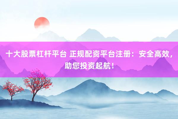 十大股票杠杆平台 正规配资平台注册：安全高效，助您投资起航！